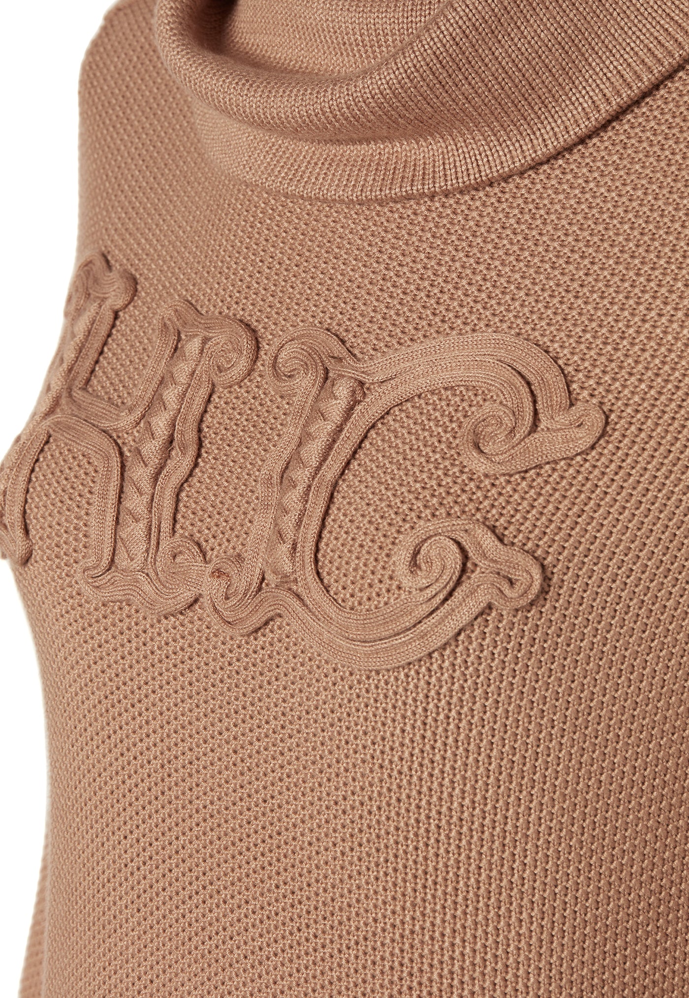 Daisy Roll Neck Knit - Camel