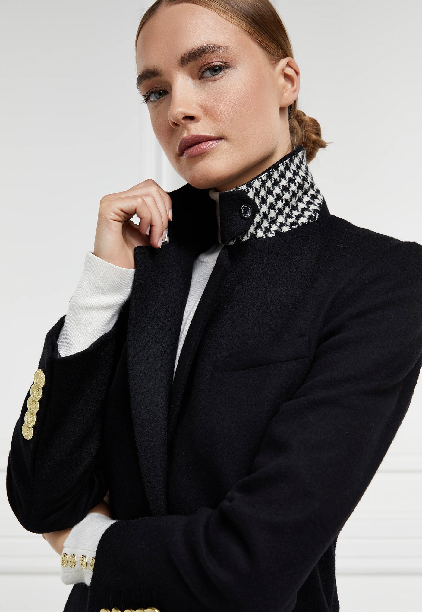 Regency Coat - Soft Black