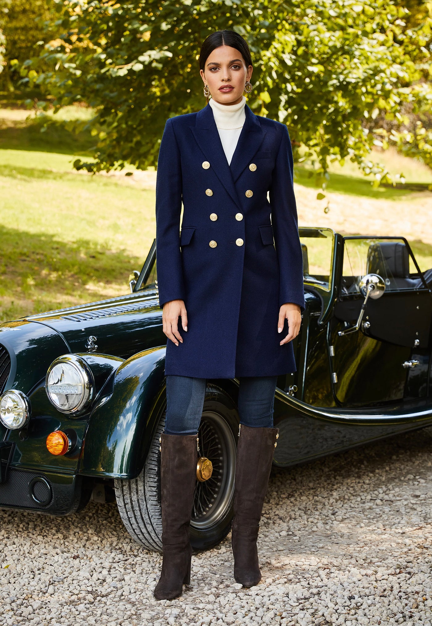 Knightsbridge Coat - Navy