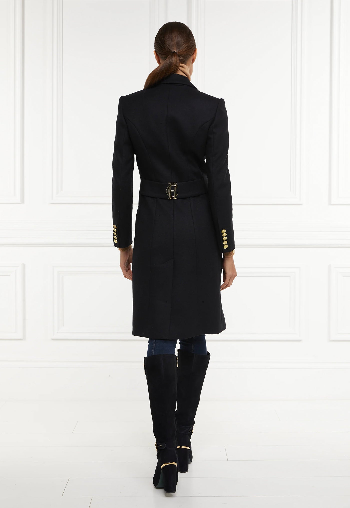 Regency Coat - Soft Black