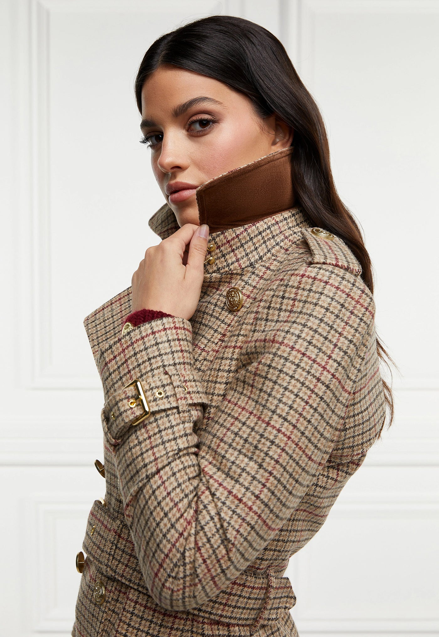 Marlborough Trench Coat - Charlton Tweed
