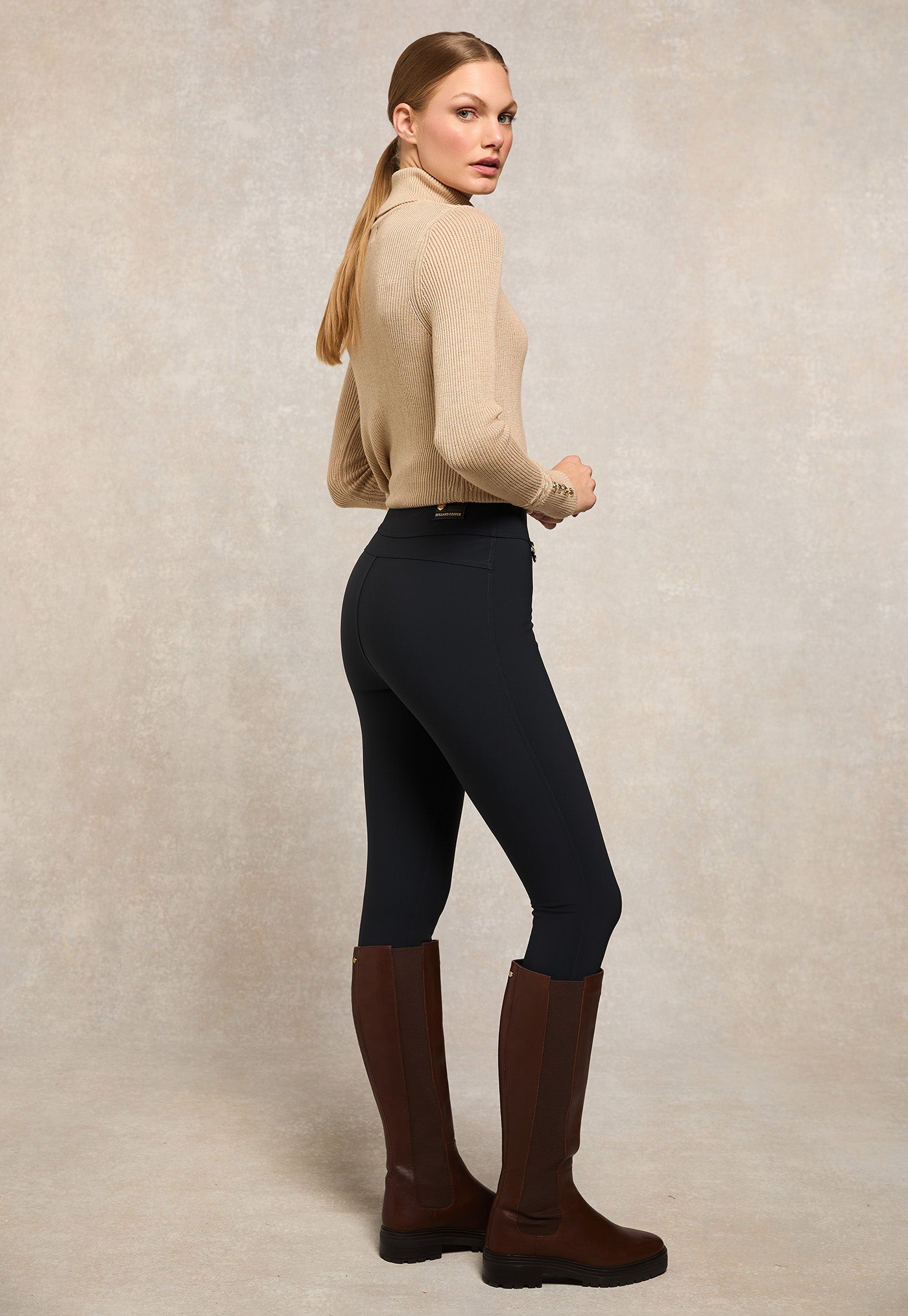 Contour Legging - Ink Navy