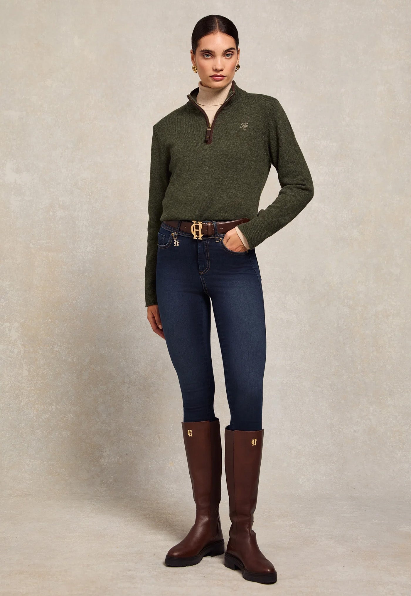 Contour Skinny Jean - Deep Indigo