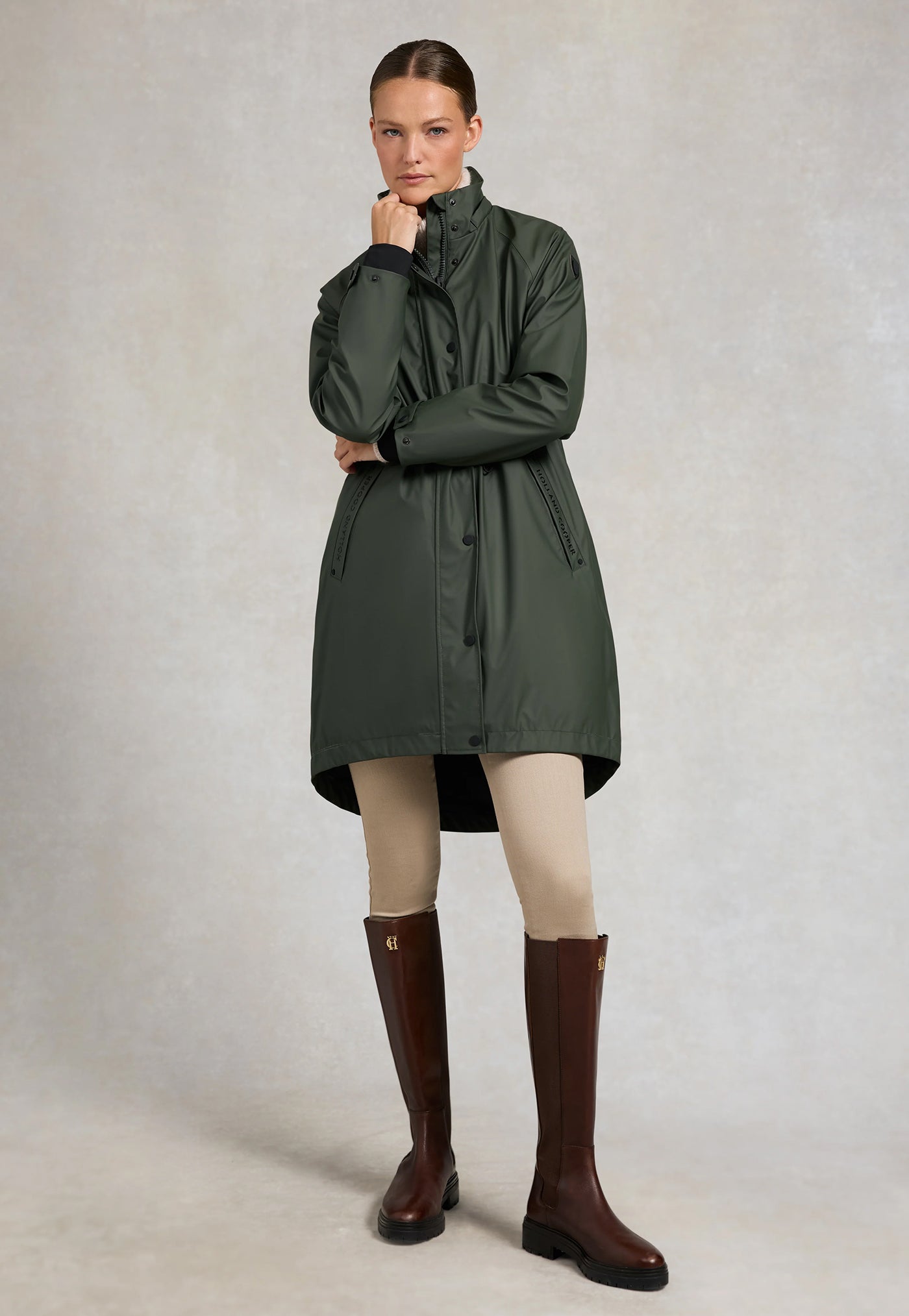 Chartwell Rain Parka - Evergreeen