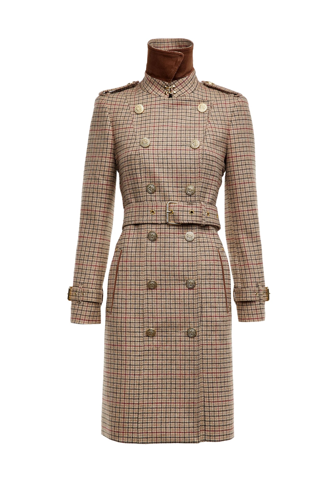 Marlborough Trench Coat - Charlton Tweed