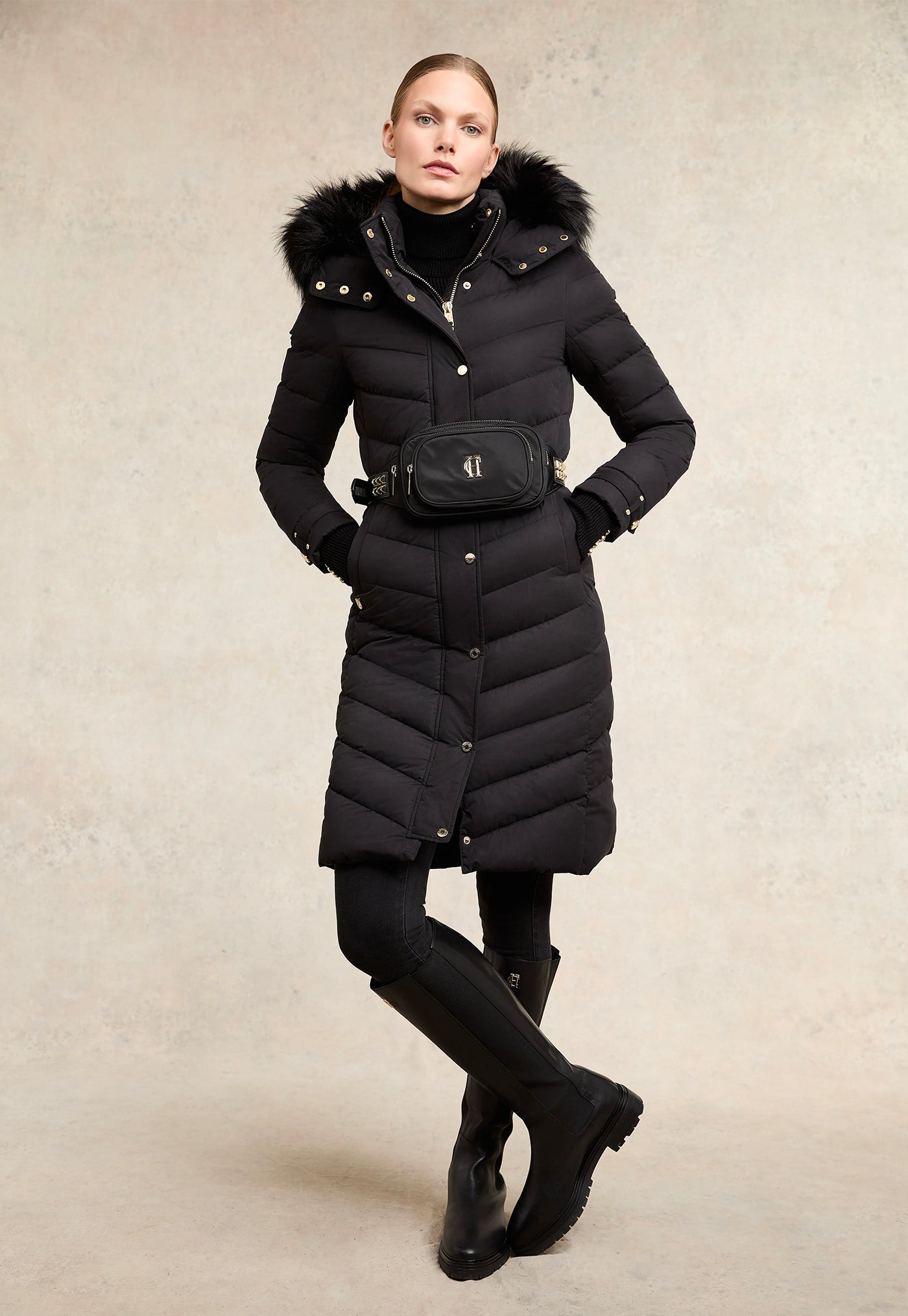Chamonix Coat - Black