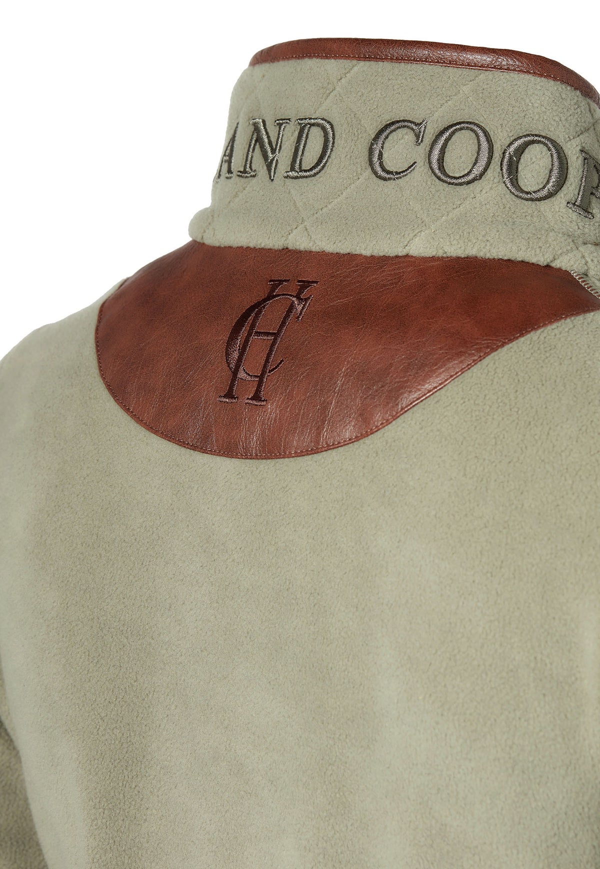 Country Fleece Quarter Zip - Sage