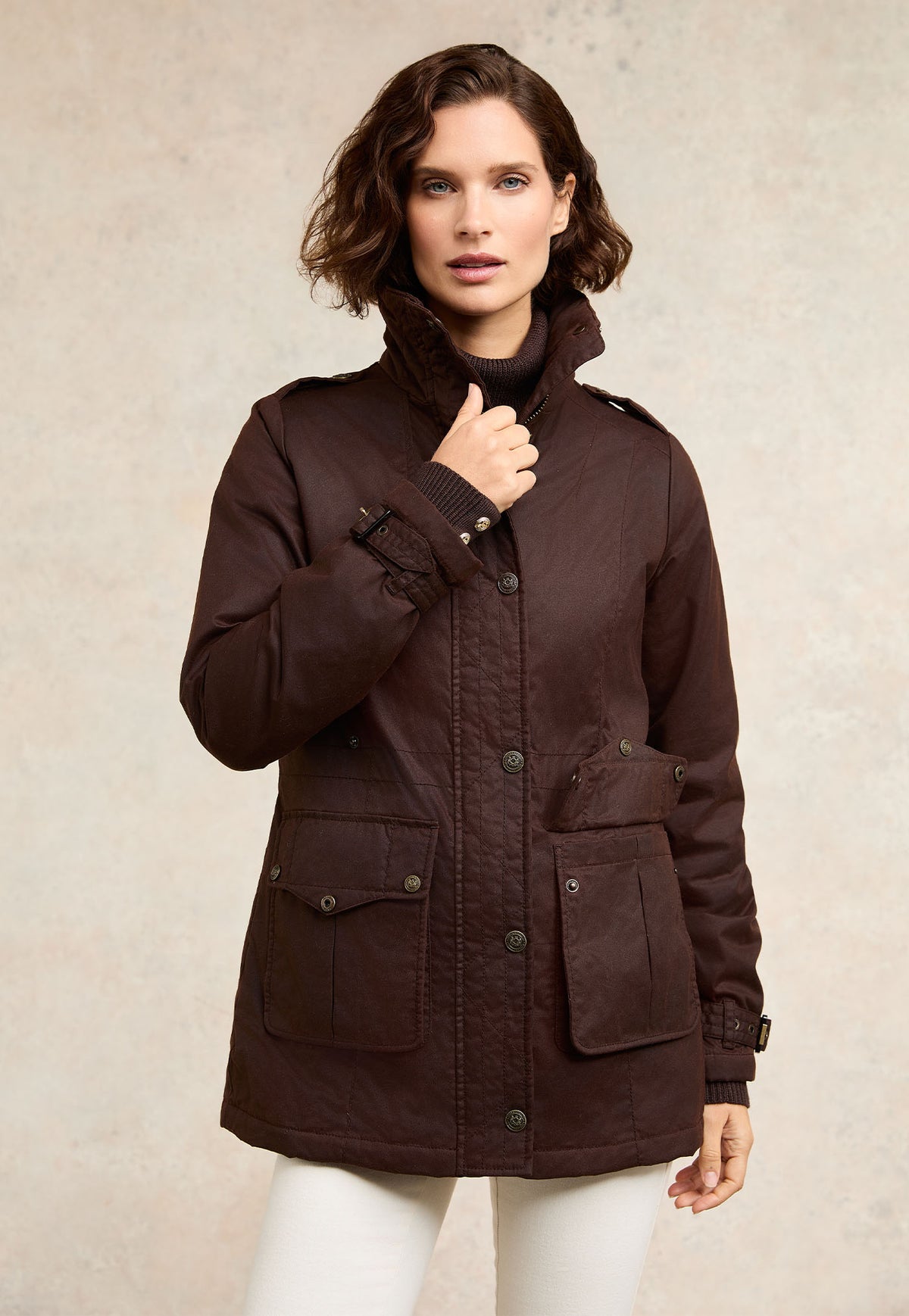 Durham Wax Jacket - Chocolate