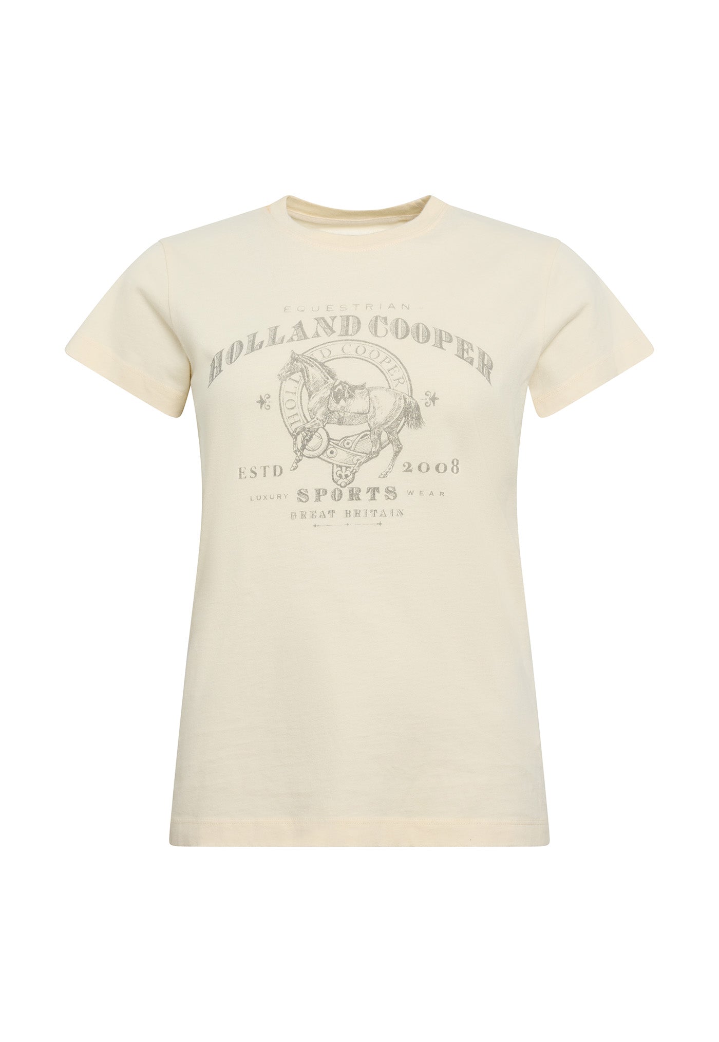 Ivy League Tee - Ecru