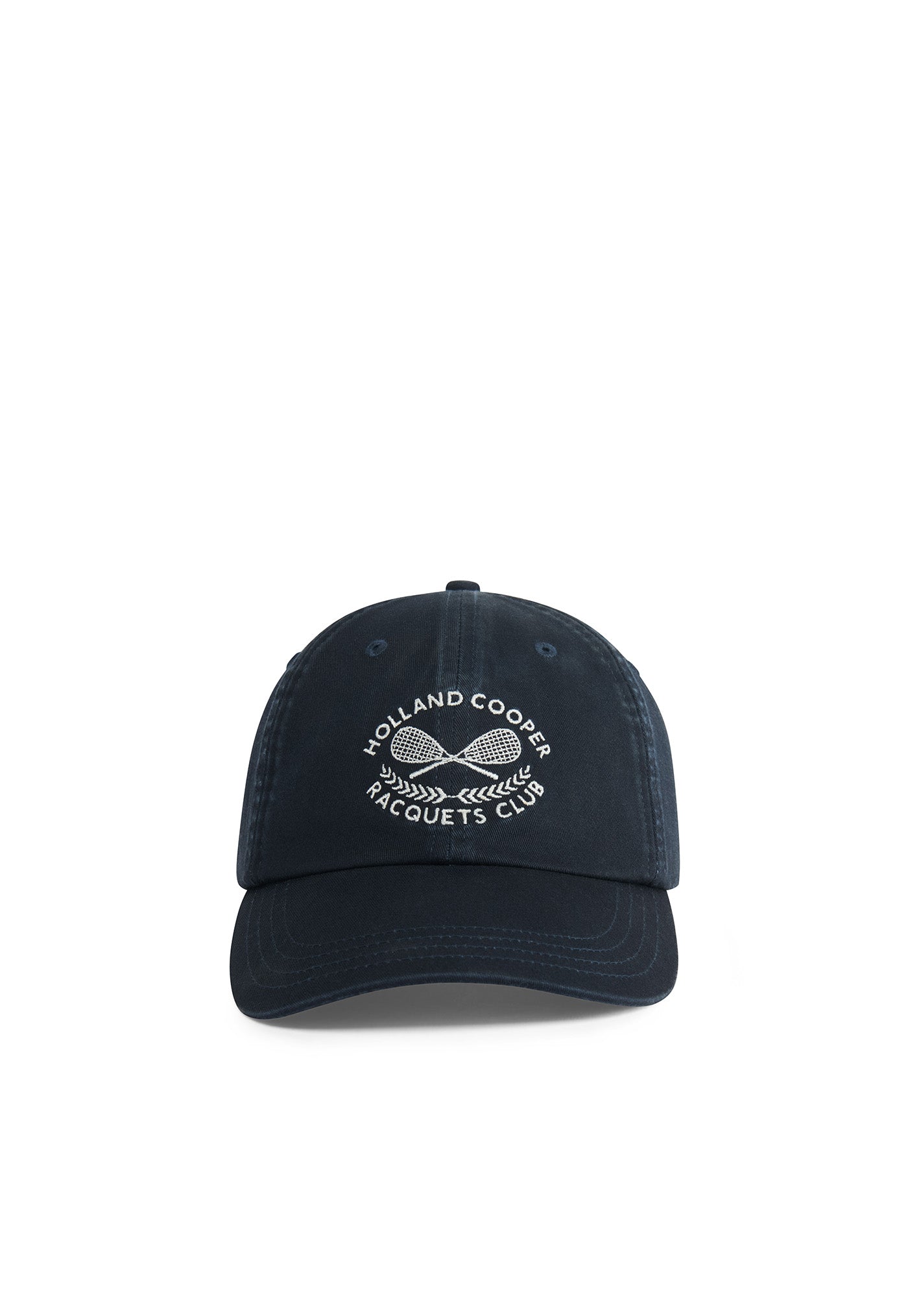 Racquets Cap - Navy Ecru