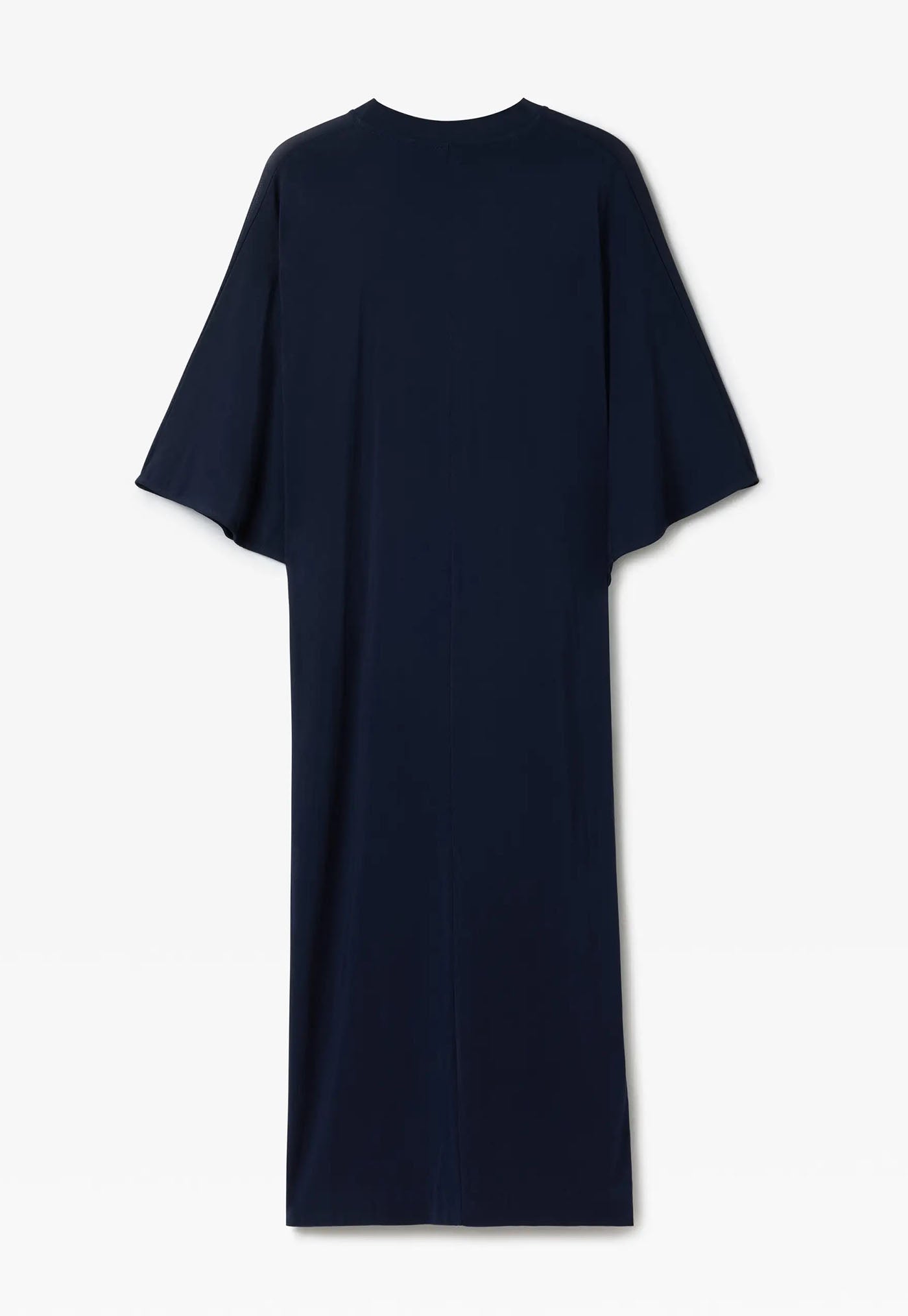 Jersey Kimono Dress - Navy Blue