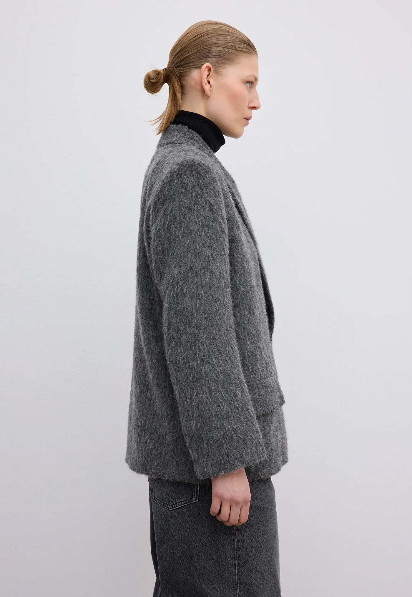 DB Brushed Jacket - Grey