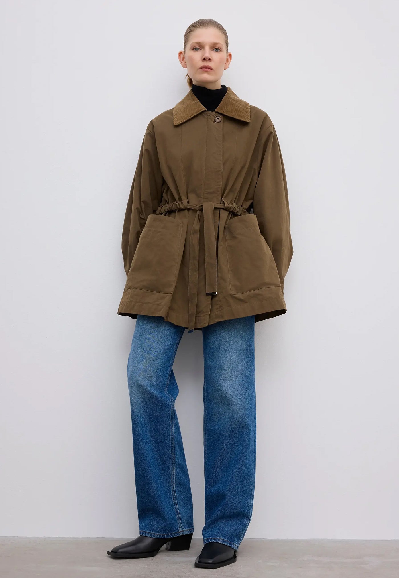 Field Cotton Jacket - Cardamon