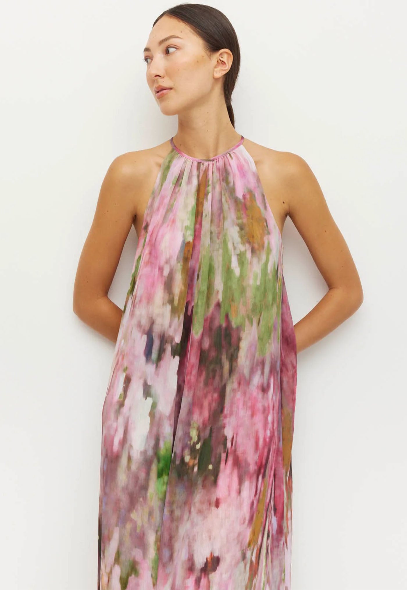Astrid Dress - Rose Ripple