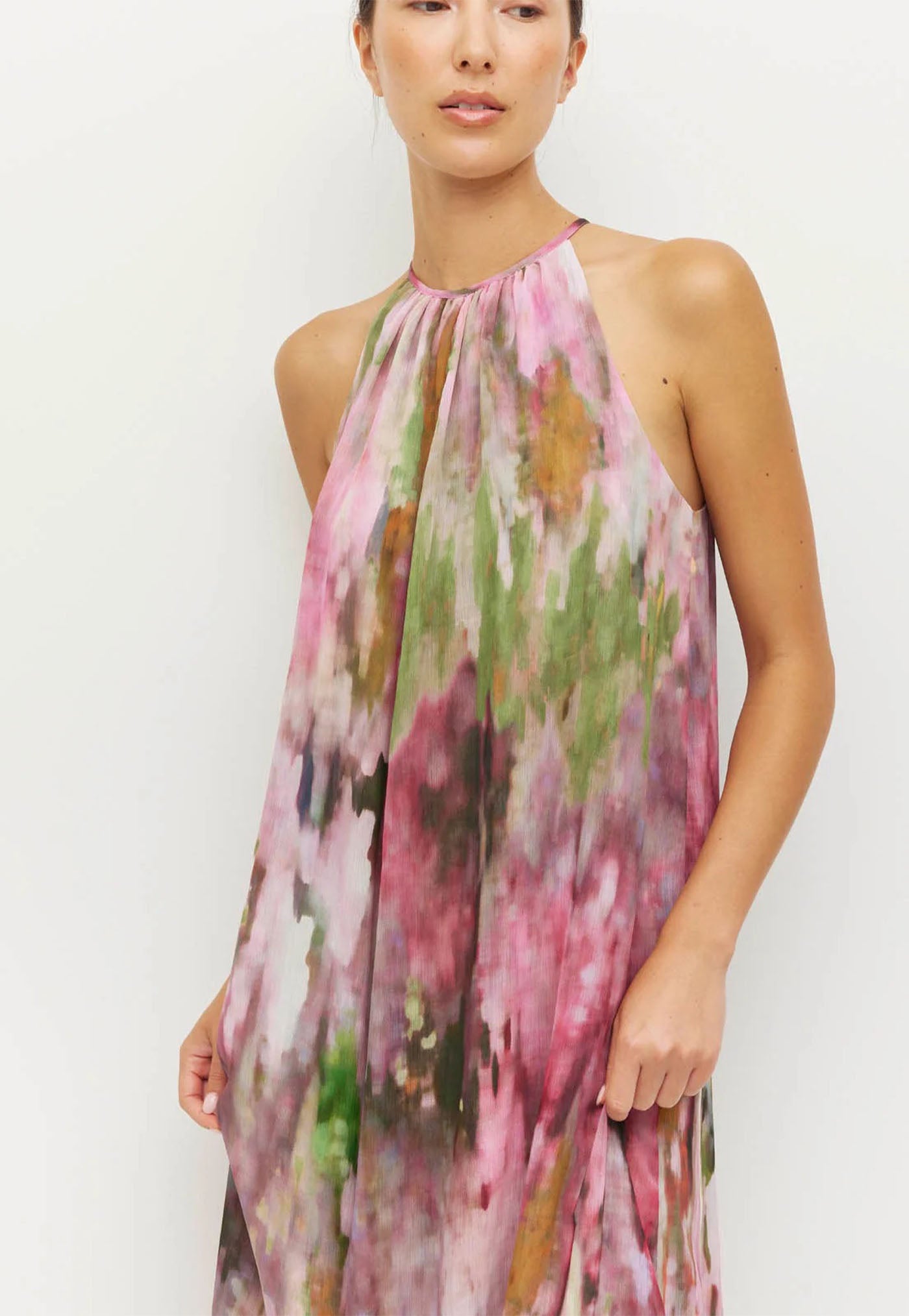 Astrid Dress - Rose Ripple
