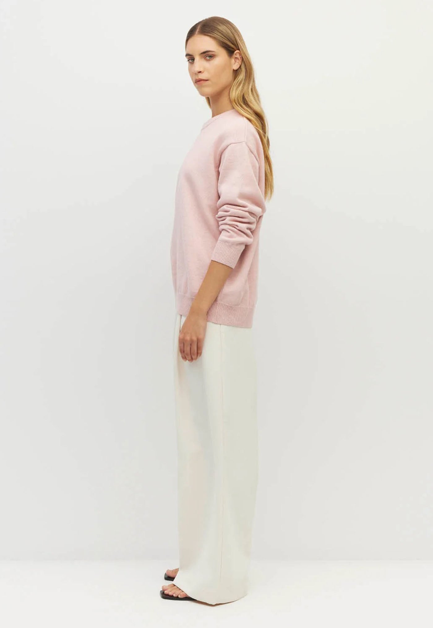 Cotton Sweatshirt - Ballet Pink