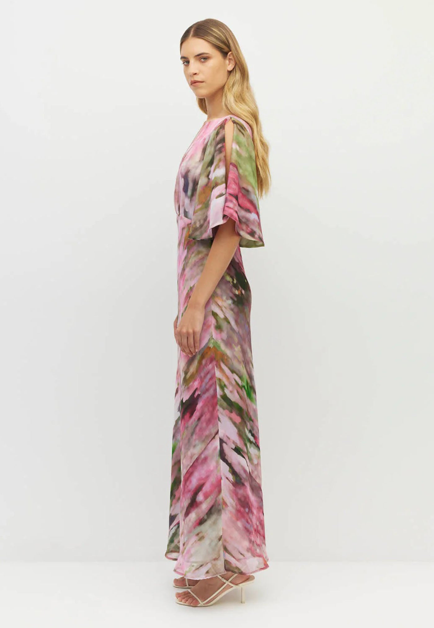 Dahlia Dress - Rose Ripple