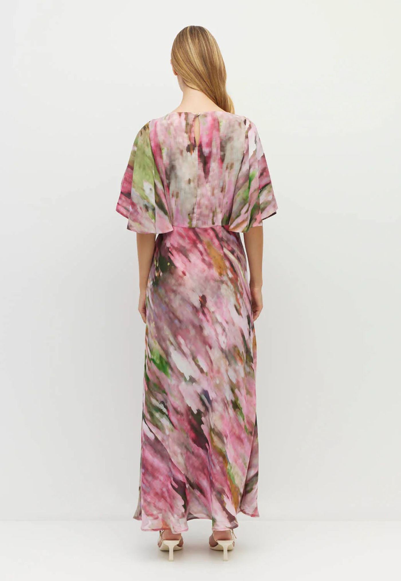 Dahlia Dress - Rose Ripple