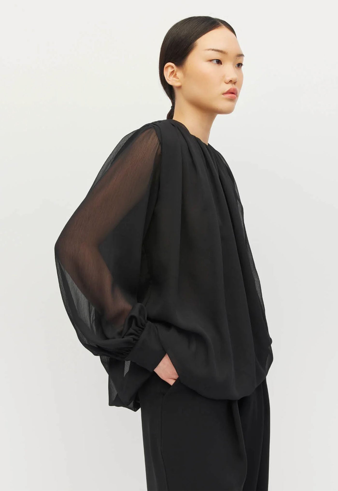 Indra Blouse - Black