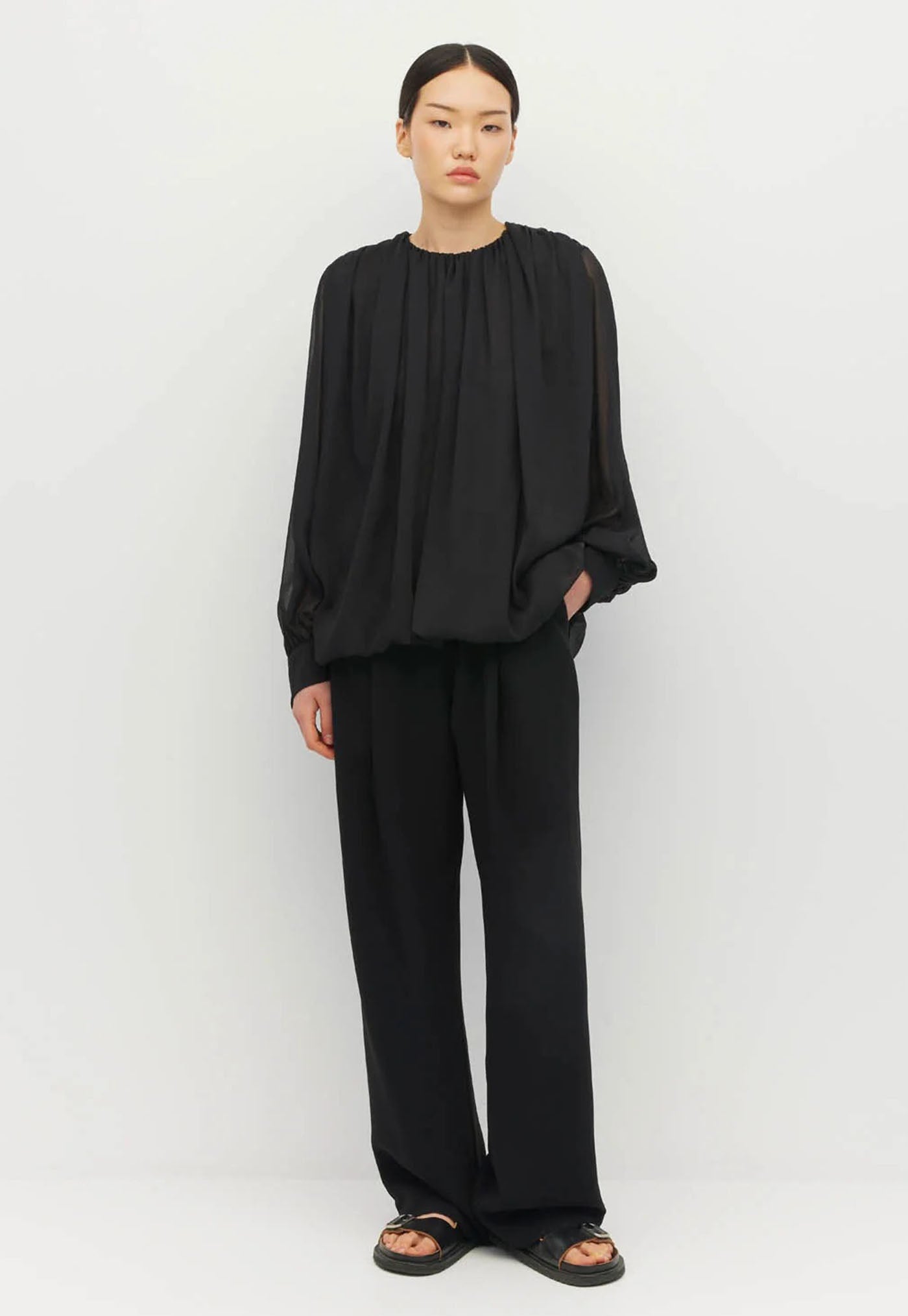 Indra Blouse - Black