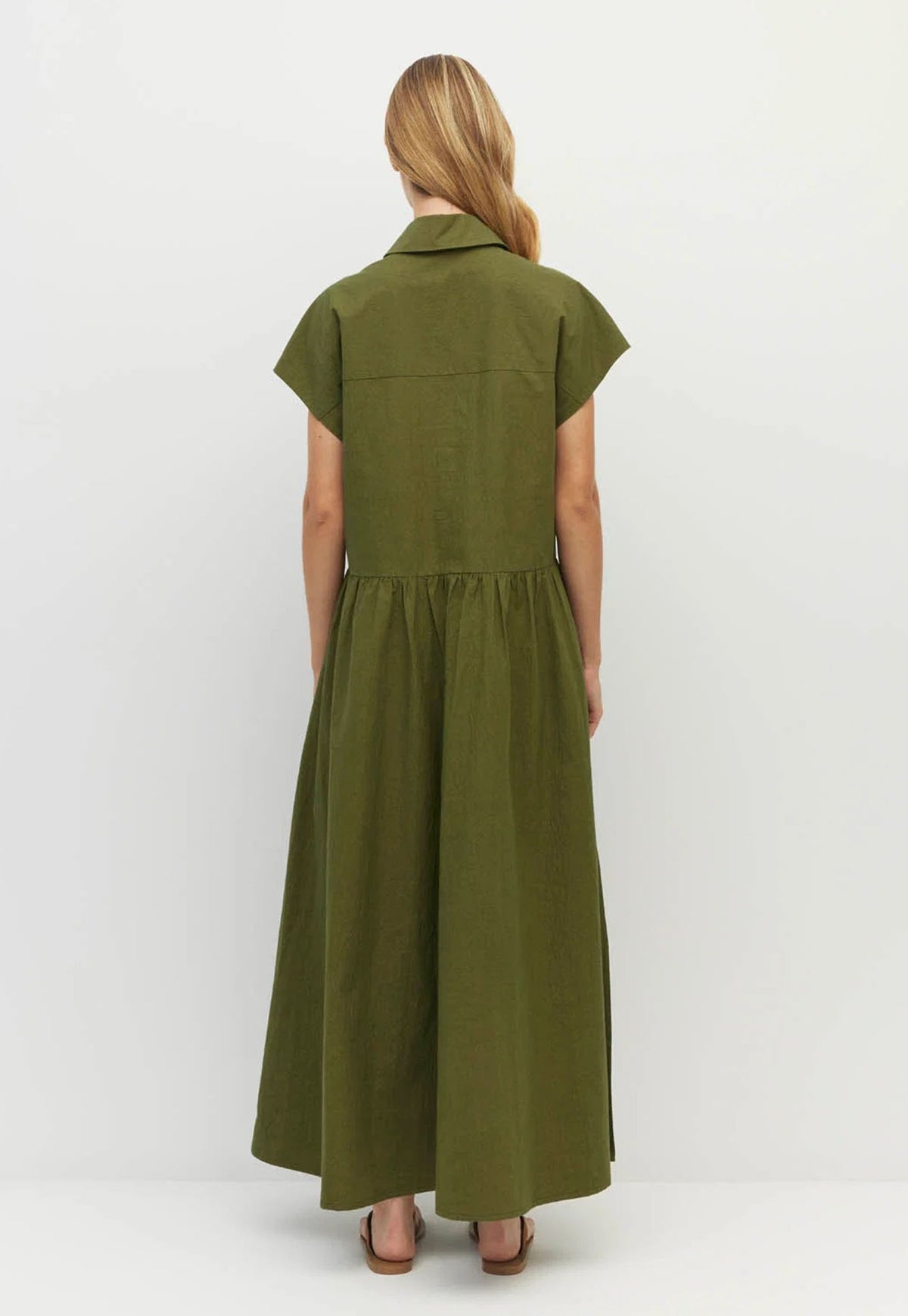 Lenni Dress - Moss