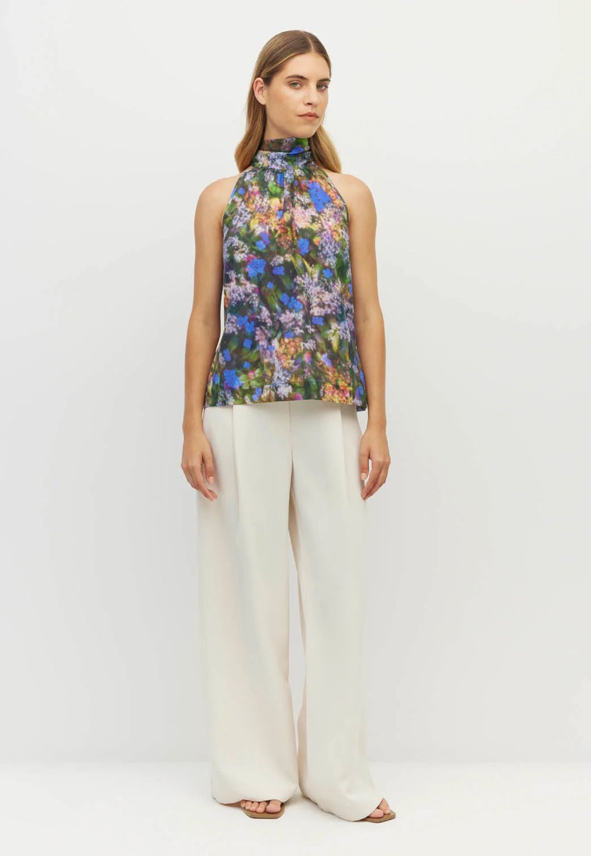 Zelda Blouse - Blue Light