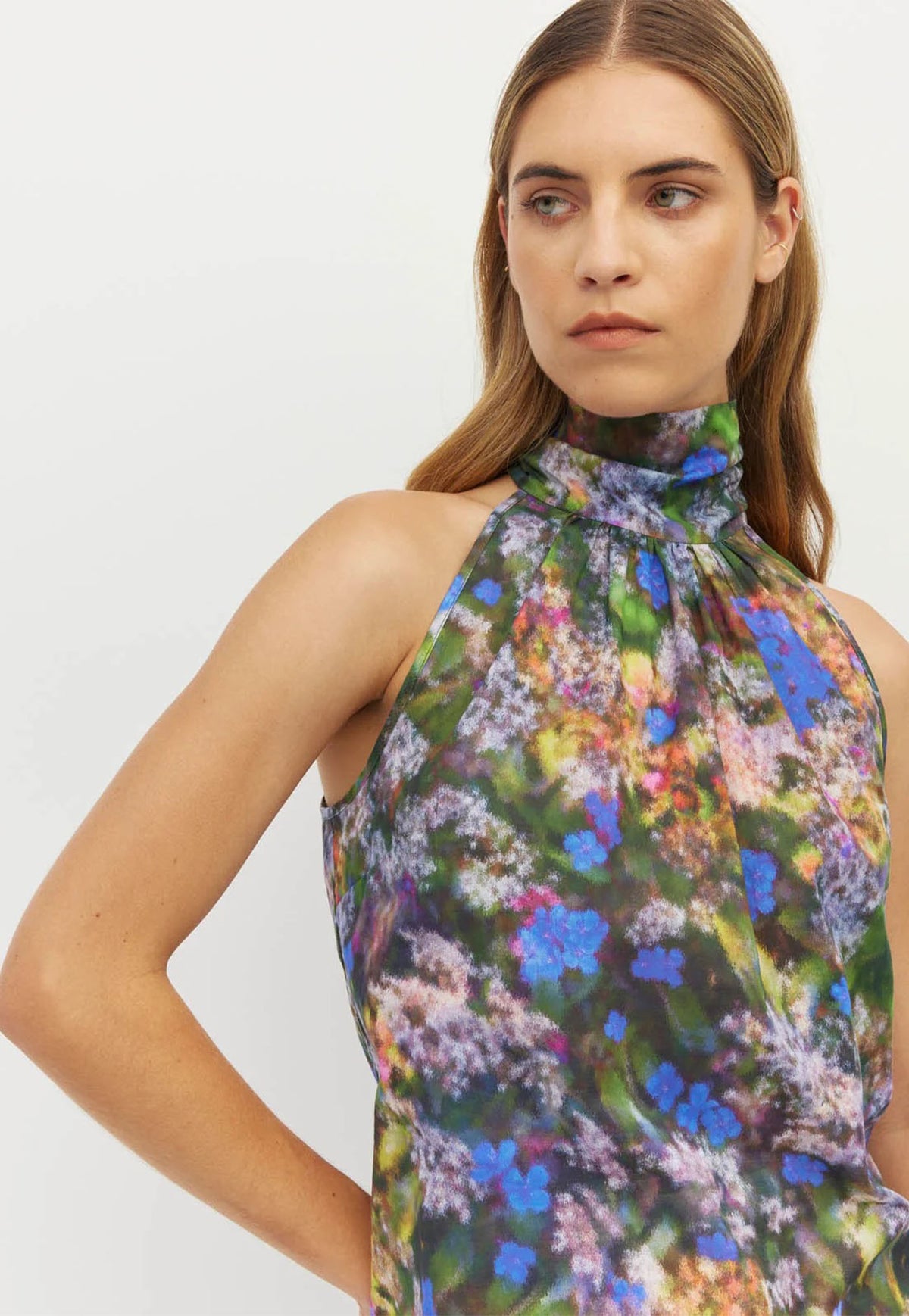 Zelda Blouse - Blue Light