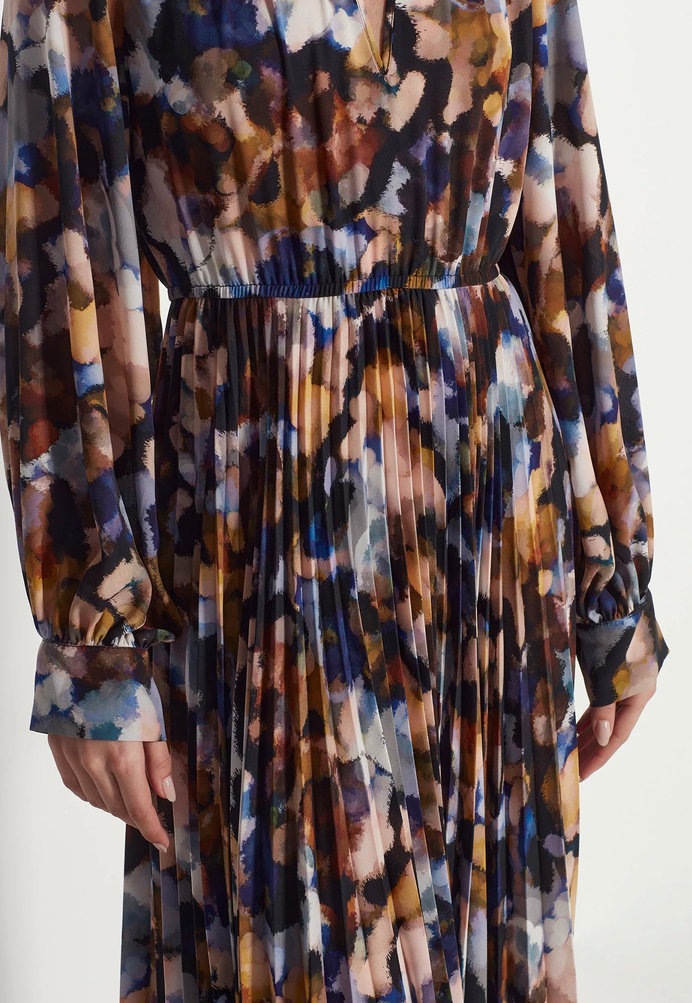Coco Pleat Dress - Autumn