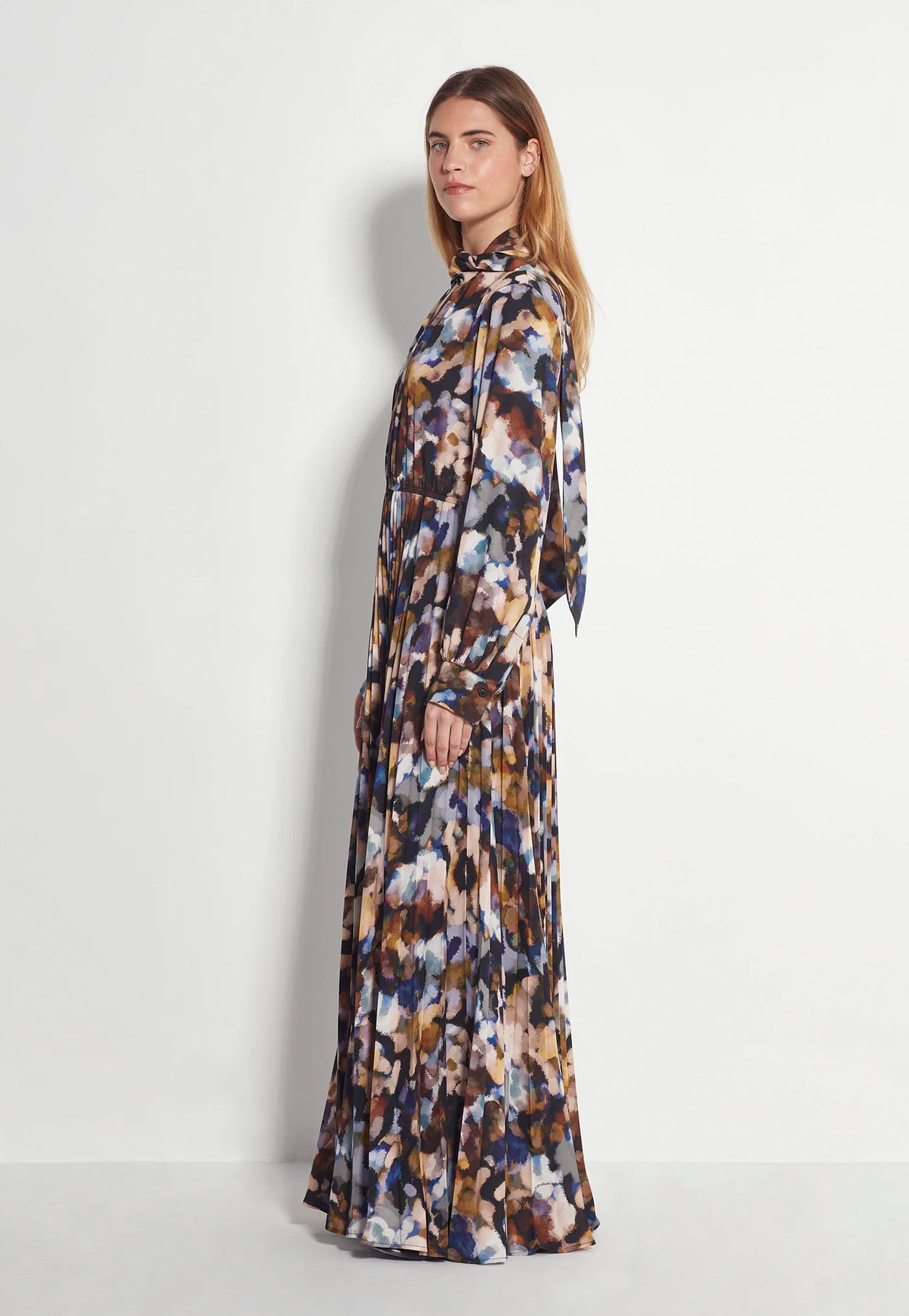 Coco Pleat Dress - Autumn