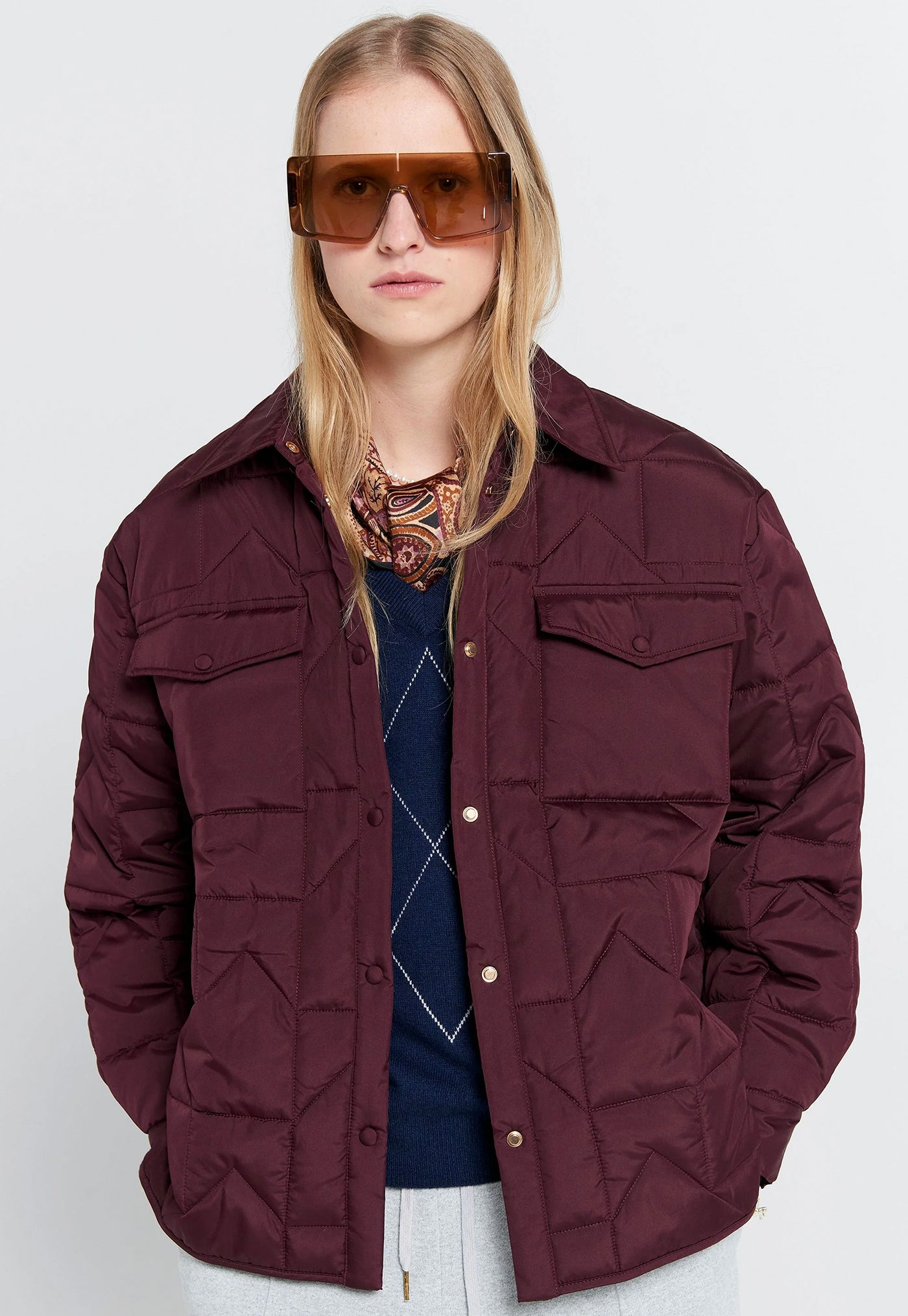 Crest Jacket - Merlot