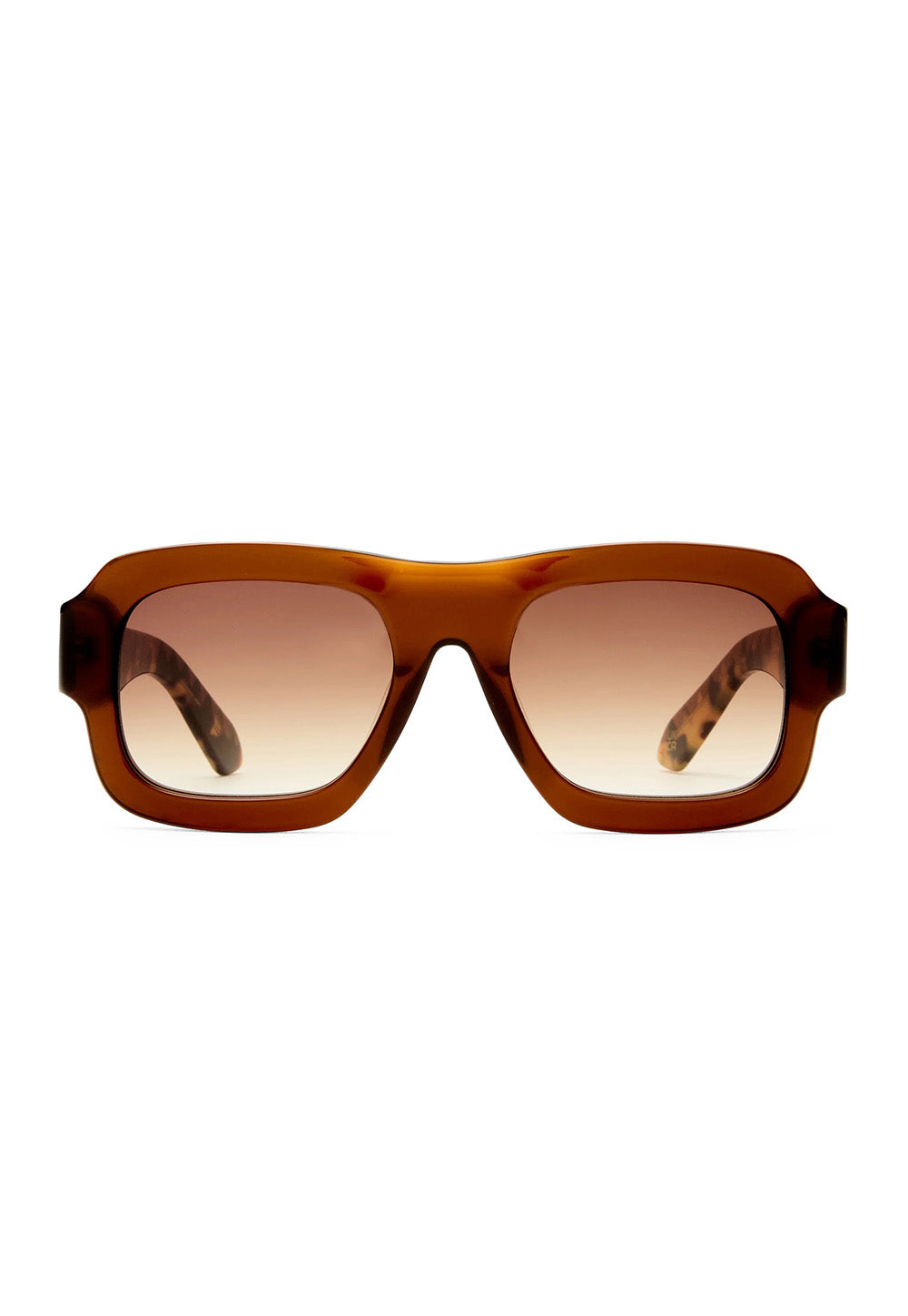 Moonside Sunglasses - Caramel Zigzag