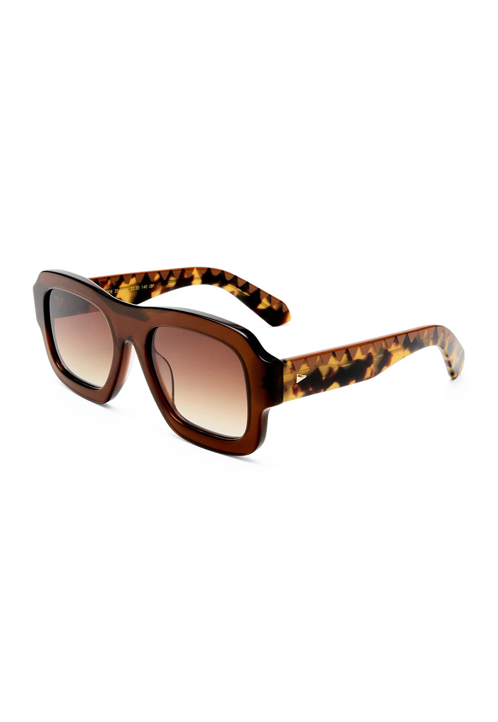 Moonside Sunglasses - Caramel Zigzag
