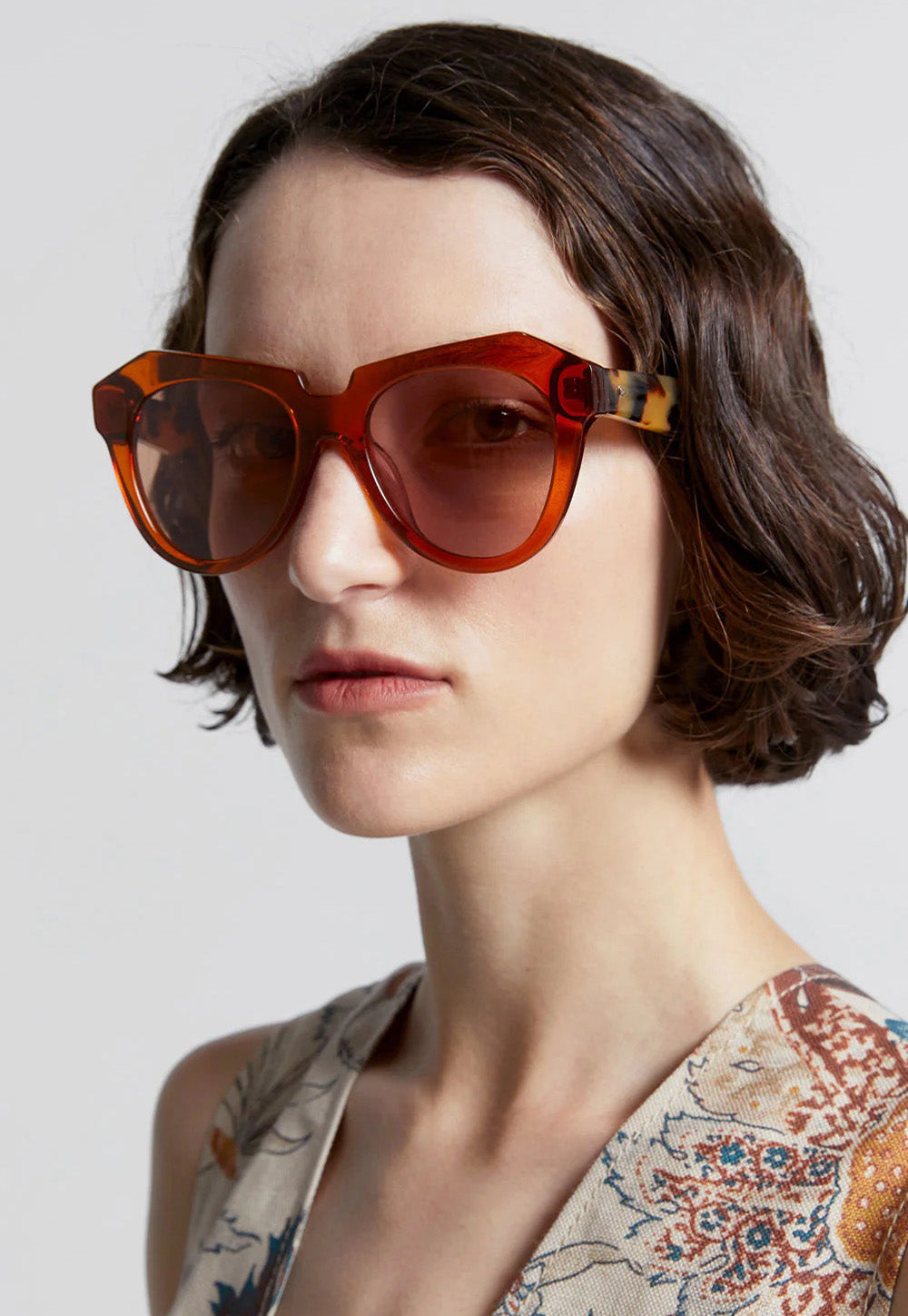 Number One Sunglasses - Persimmon Tort