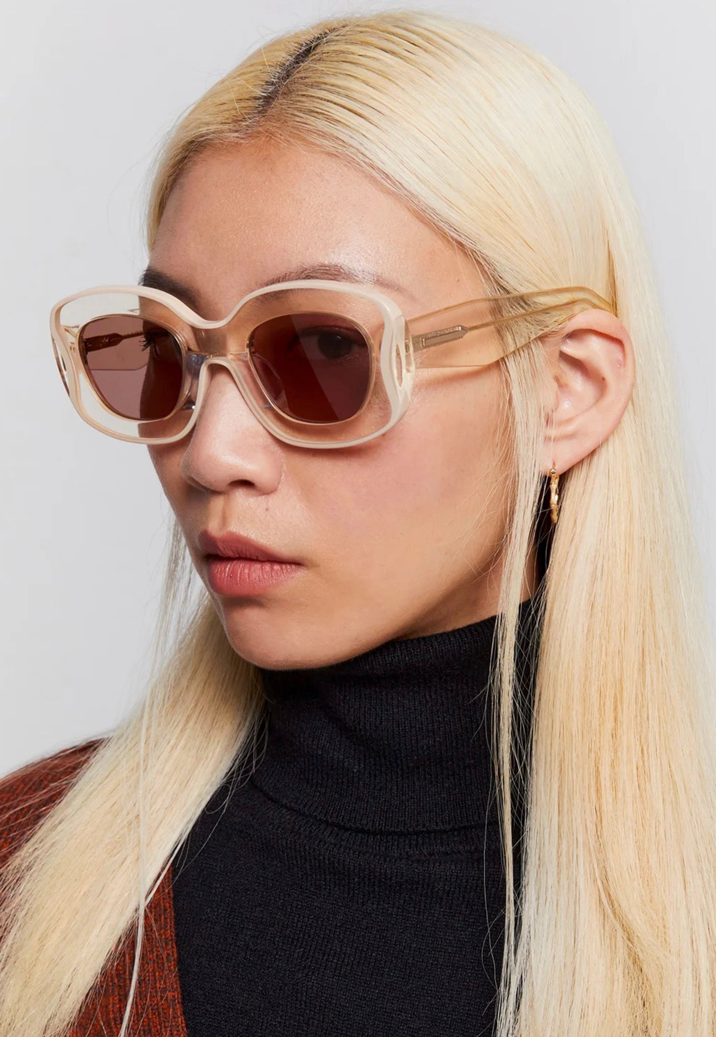 Field Trip Sunglasses - Vintage Clear sold by Angel Divine