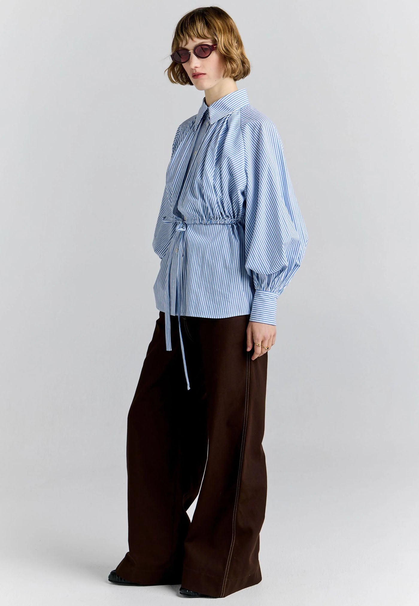 Gale Force Shirt - Blue/White