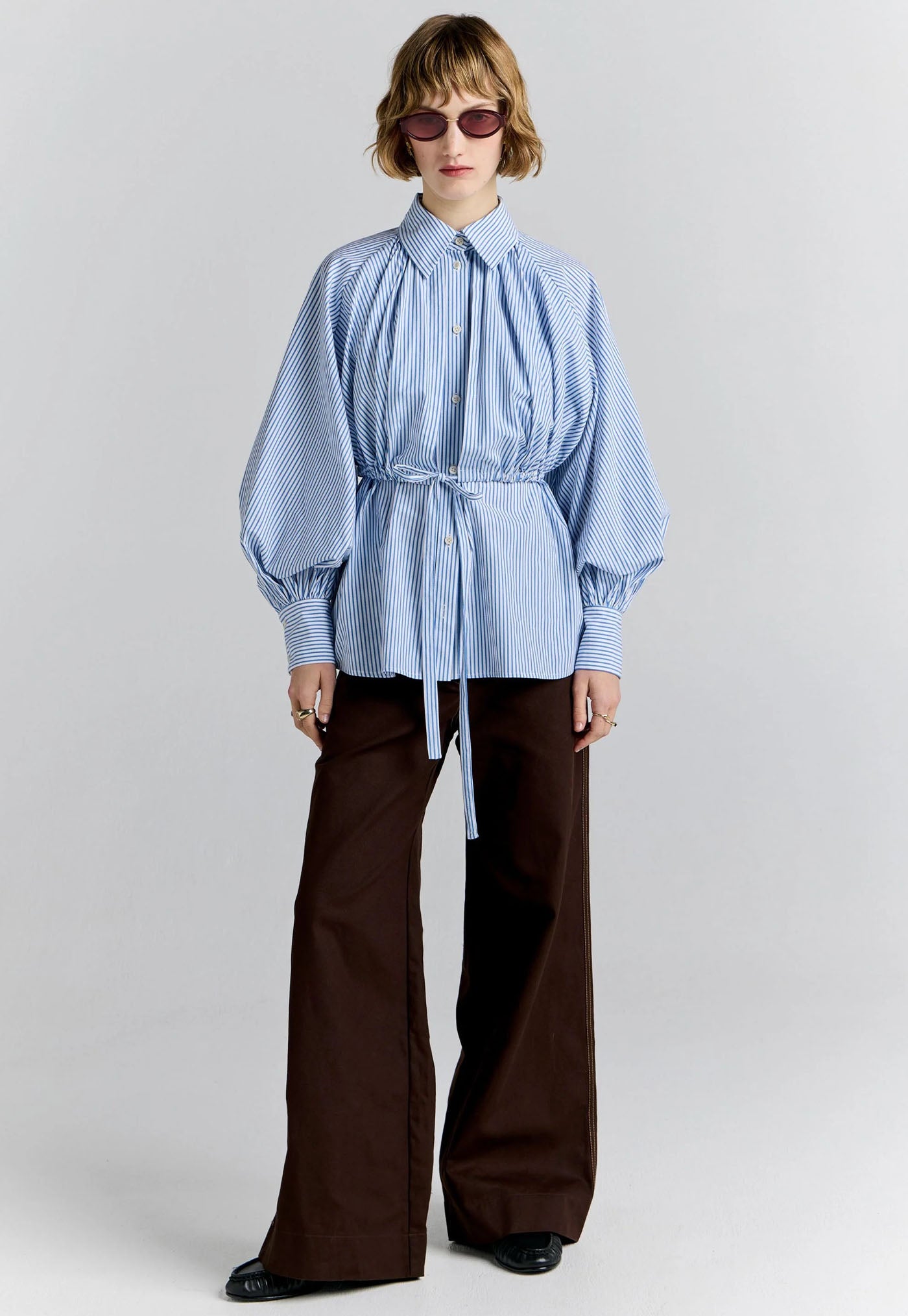 Gale Force Shirt - Blue/White