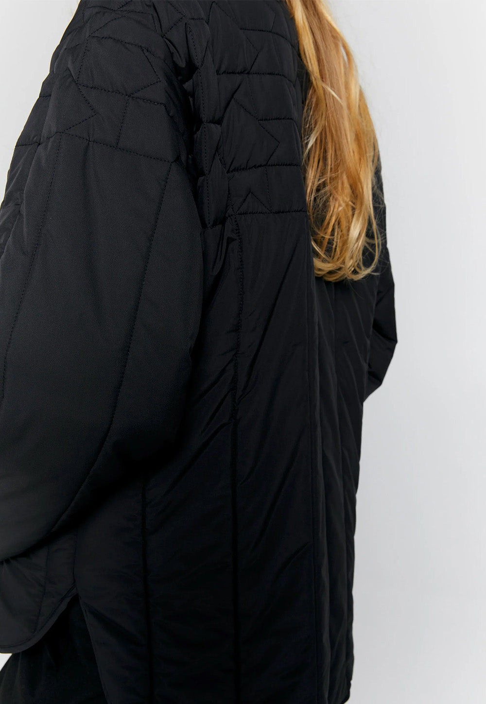 Quilted Voyager Jacket - Black