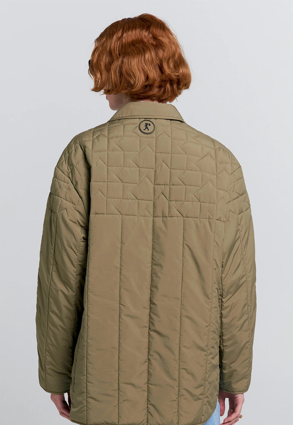 Quilted Voyager Jacket - Herb Green