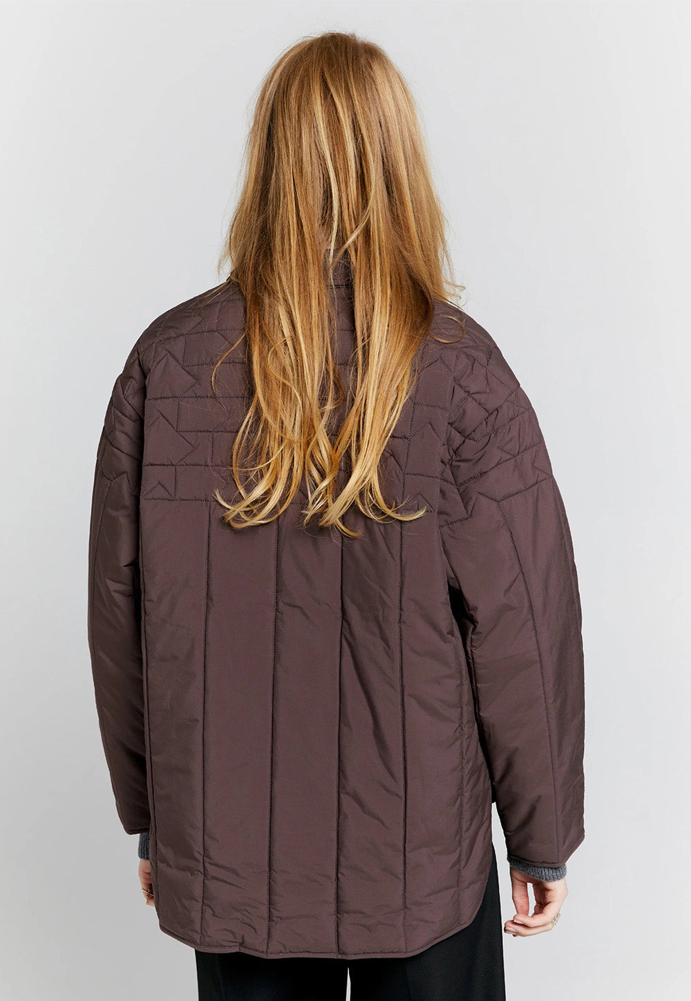 Quilted Voyager Jacket - Mahogany