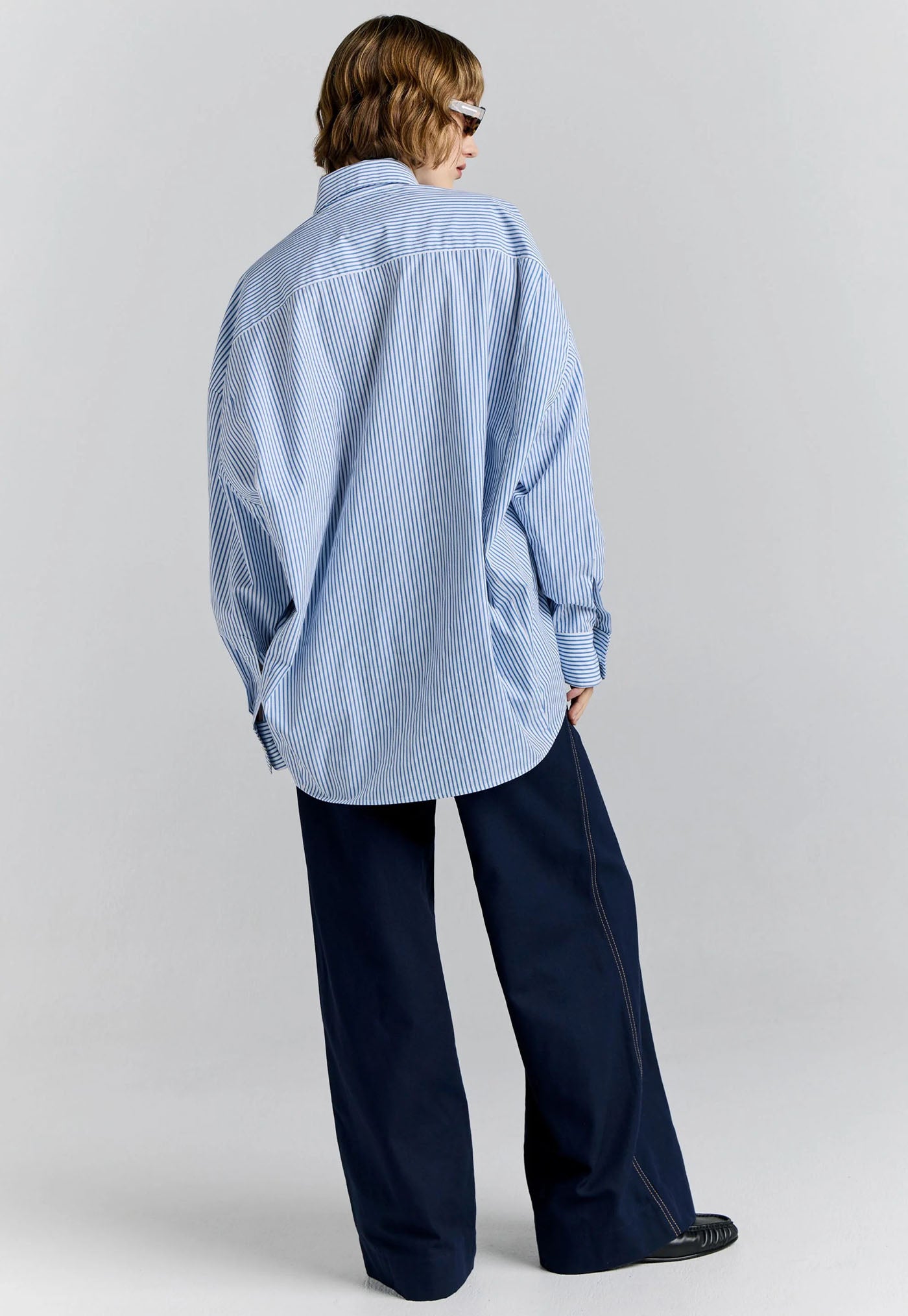 Rider Shirt - Blue/White