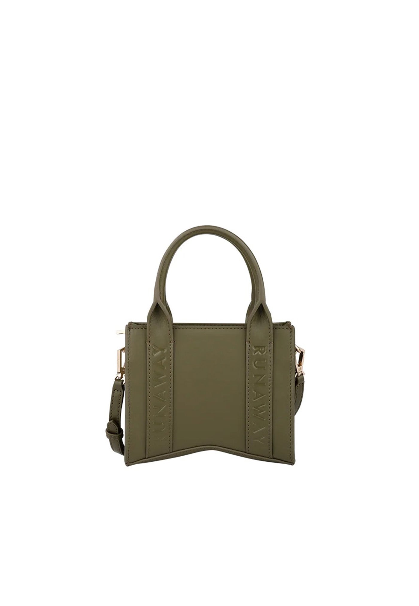 Runaway Walker Mini Tote - Dark Olive sold by Angel Divine