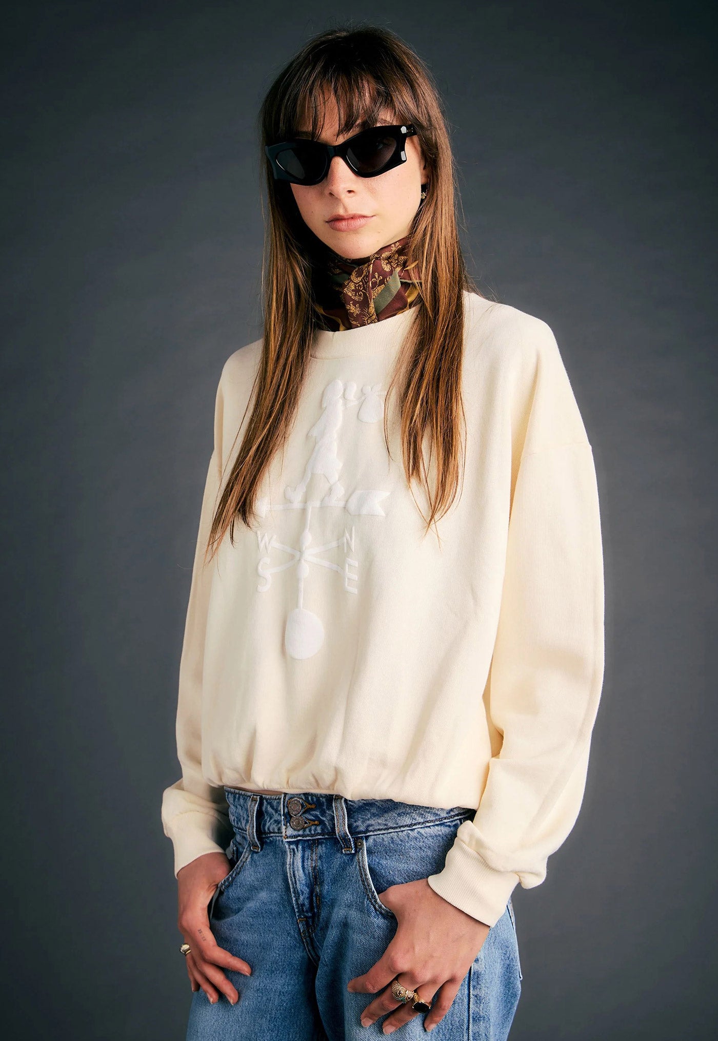 Weather Shop Sweatshirt - Ecru