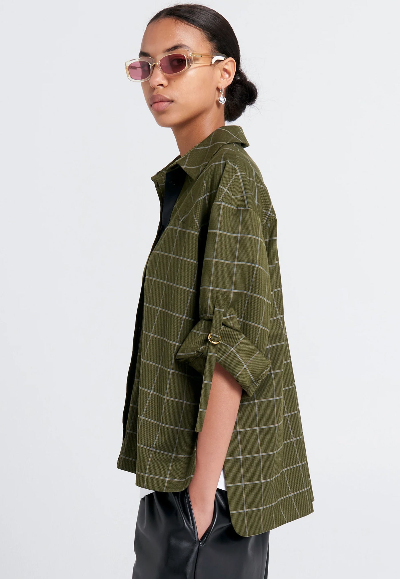Promenade Shirt - Khaki Green