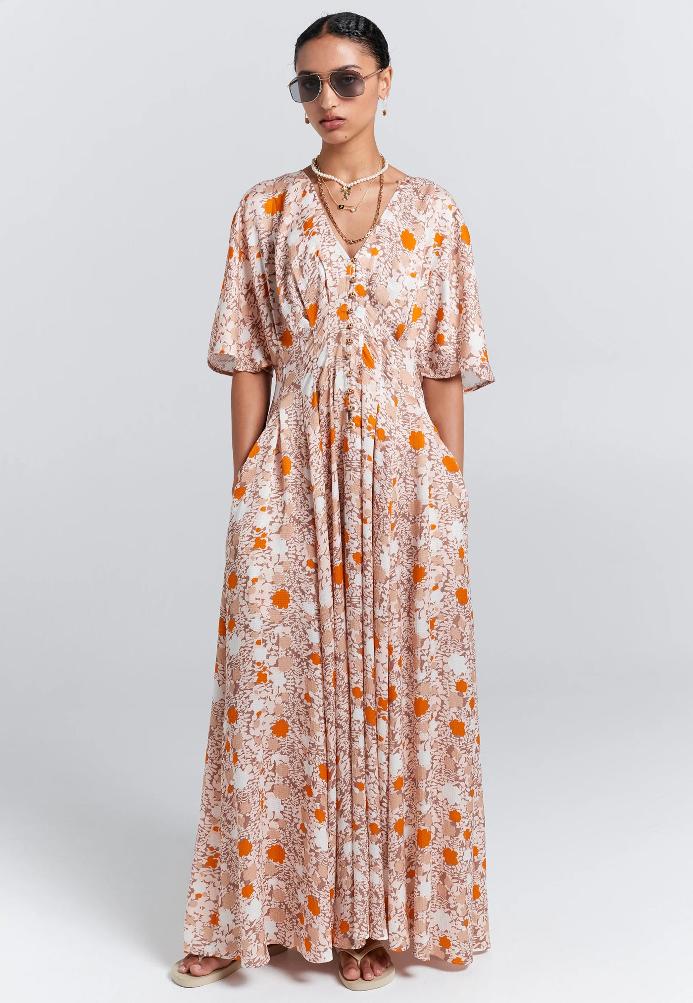 Perfect Day Florence Dress - Pink Multi