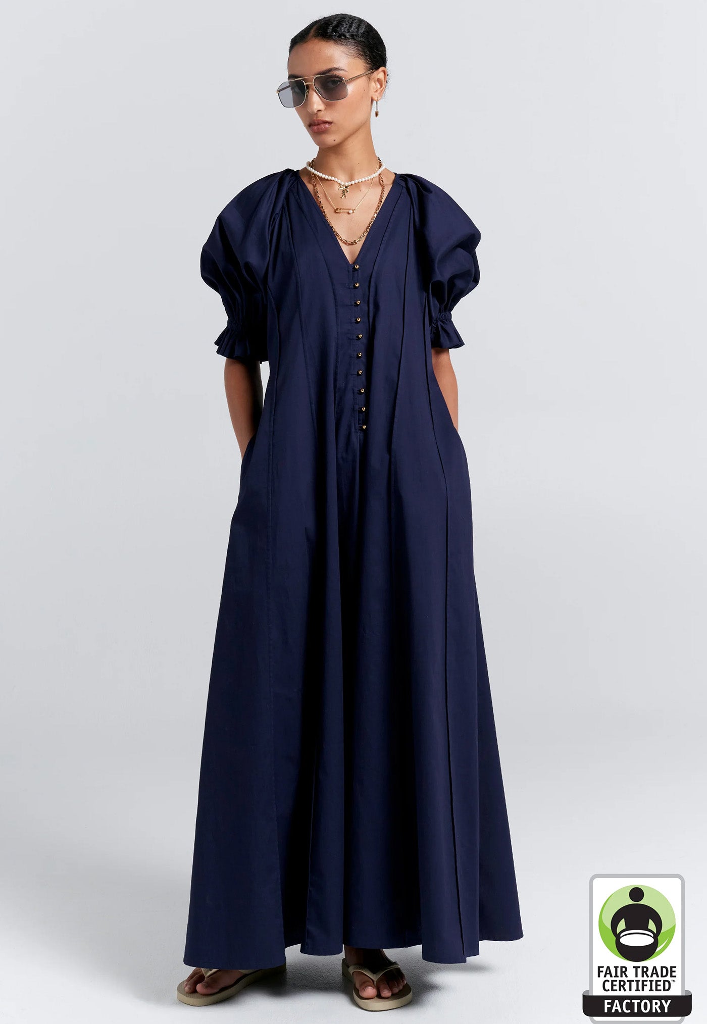 Perfect Day Melody Dress - Navy