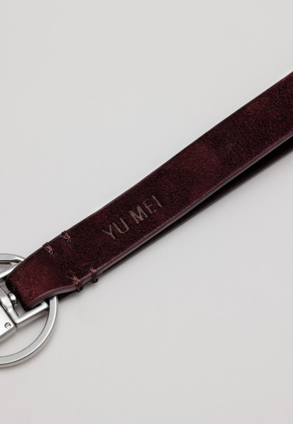 Key Fob - Fire Suede