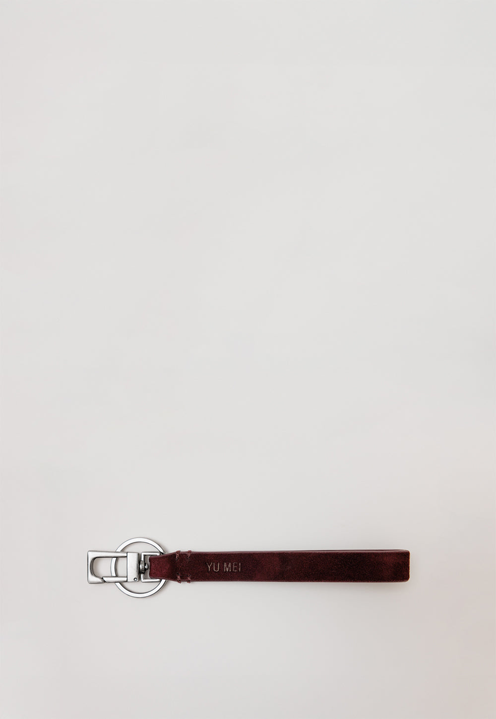Key Fob - Fire Suede