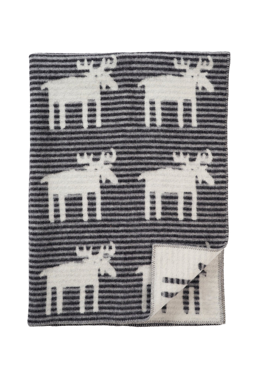 Felted Blanket - Moose Stripes sold by Angel Divine