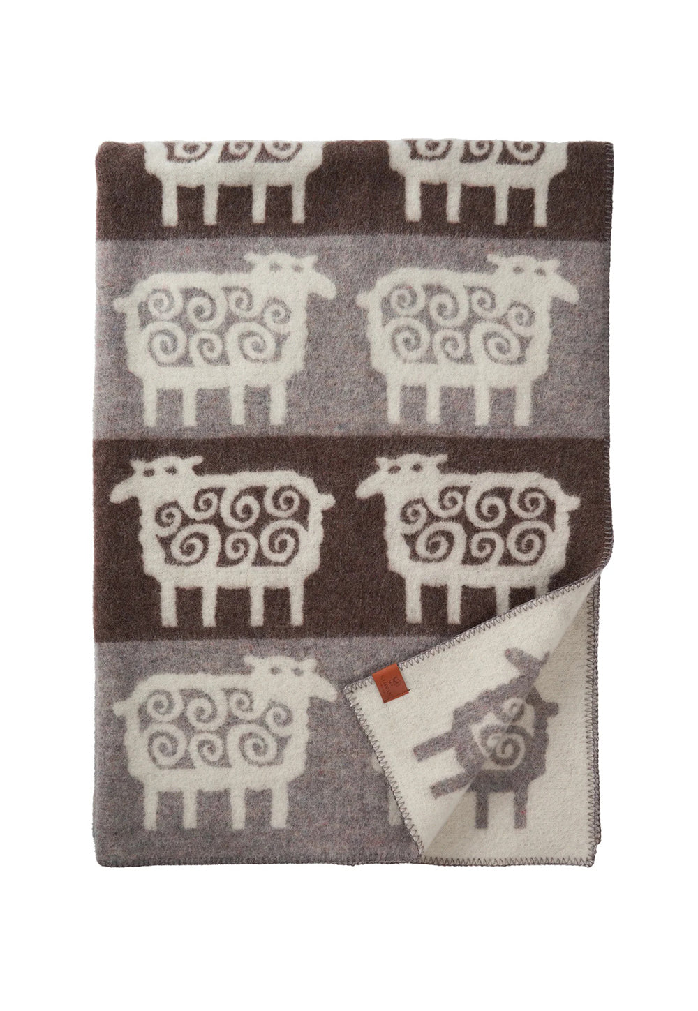 Felted Blanket - Sheep Stripe sold by Angel Divine