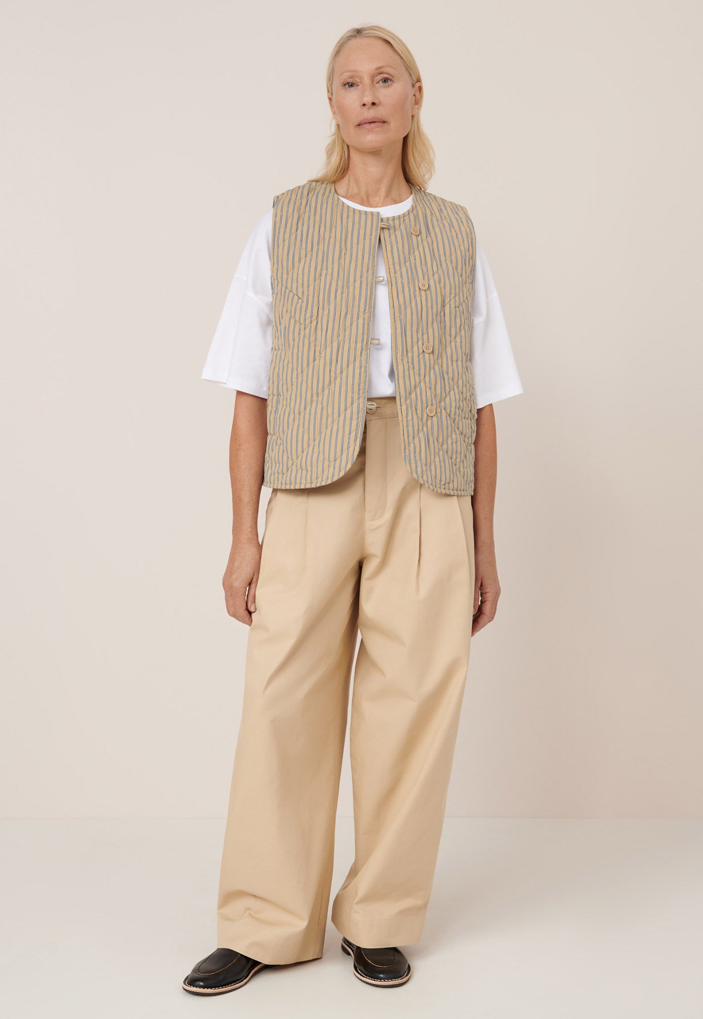 Axis Vest - Double Pinstripe
